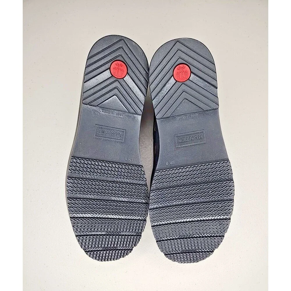Nwb Hunter Women's Original Waterproof Play Mini Rainbow Print Clogs Size 8 - Picture 9 of 12